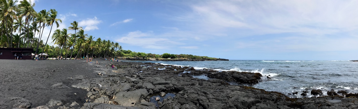 Punalu'u Black Sand Beach