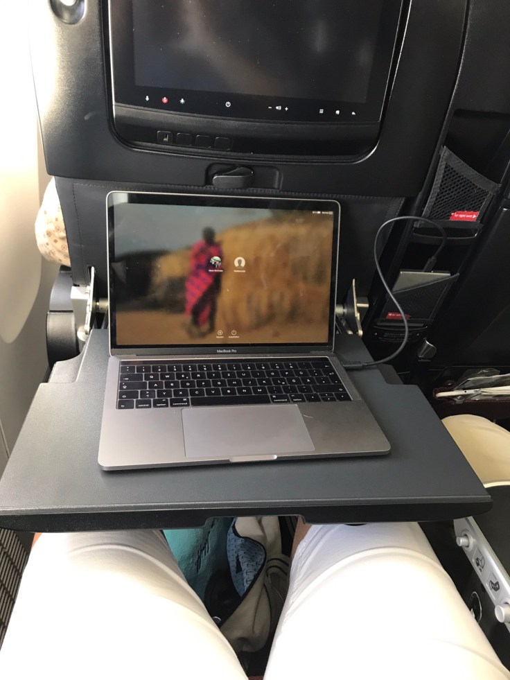 Selten so bequem geflogen !